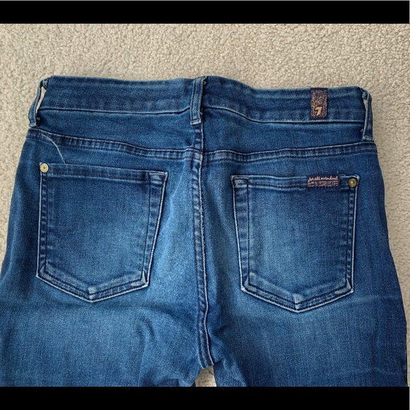 7 For All Mankind “The Skinny” Skinny Jeans - Picture 4 of 5